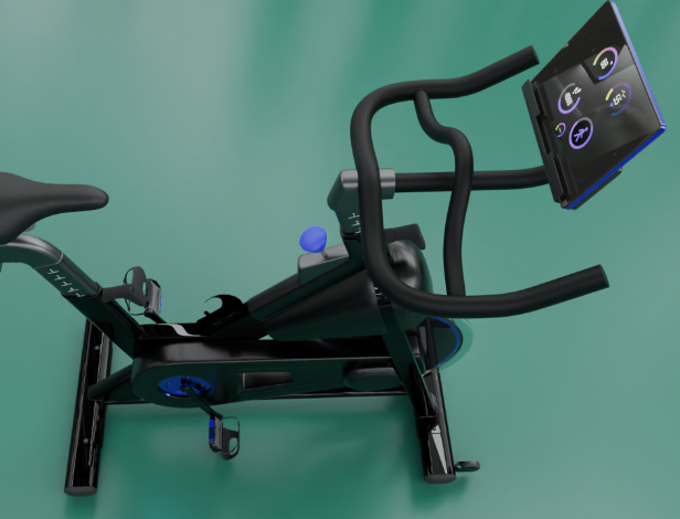 Exercise equipment — close-up